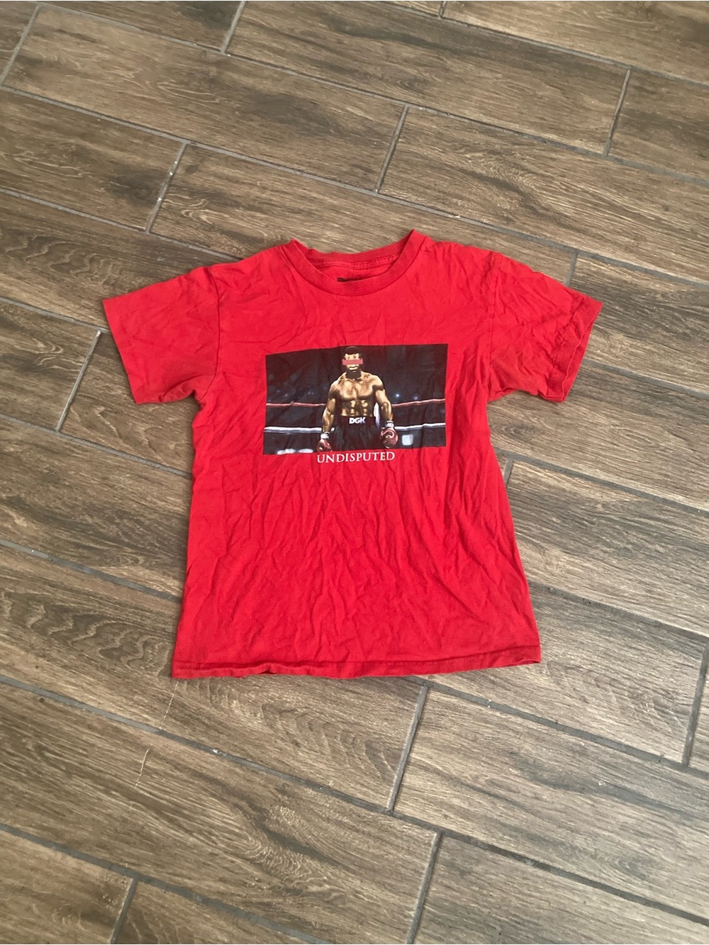 Red DGK t-shirt